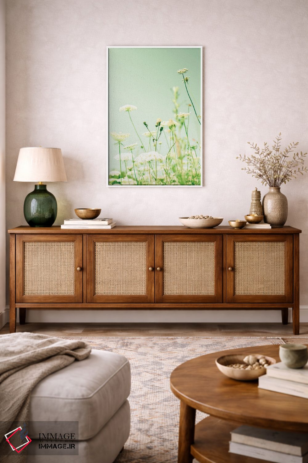 تابلو دکوراتیو دل گشاده اثر اولیویا جوی سنت کلر - D1W