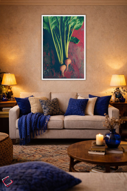 تابلو دکوراتیو از باغ تا سفره اثر اولیویا جوی سنت کلر - D3W