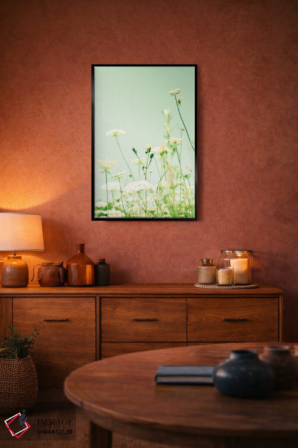 تابلو دکوراتیو دل گشاده اثر اولیویا جوی سنت کلر - D5B