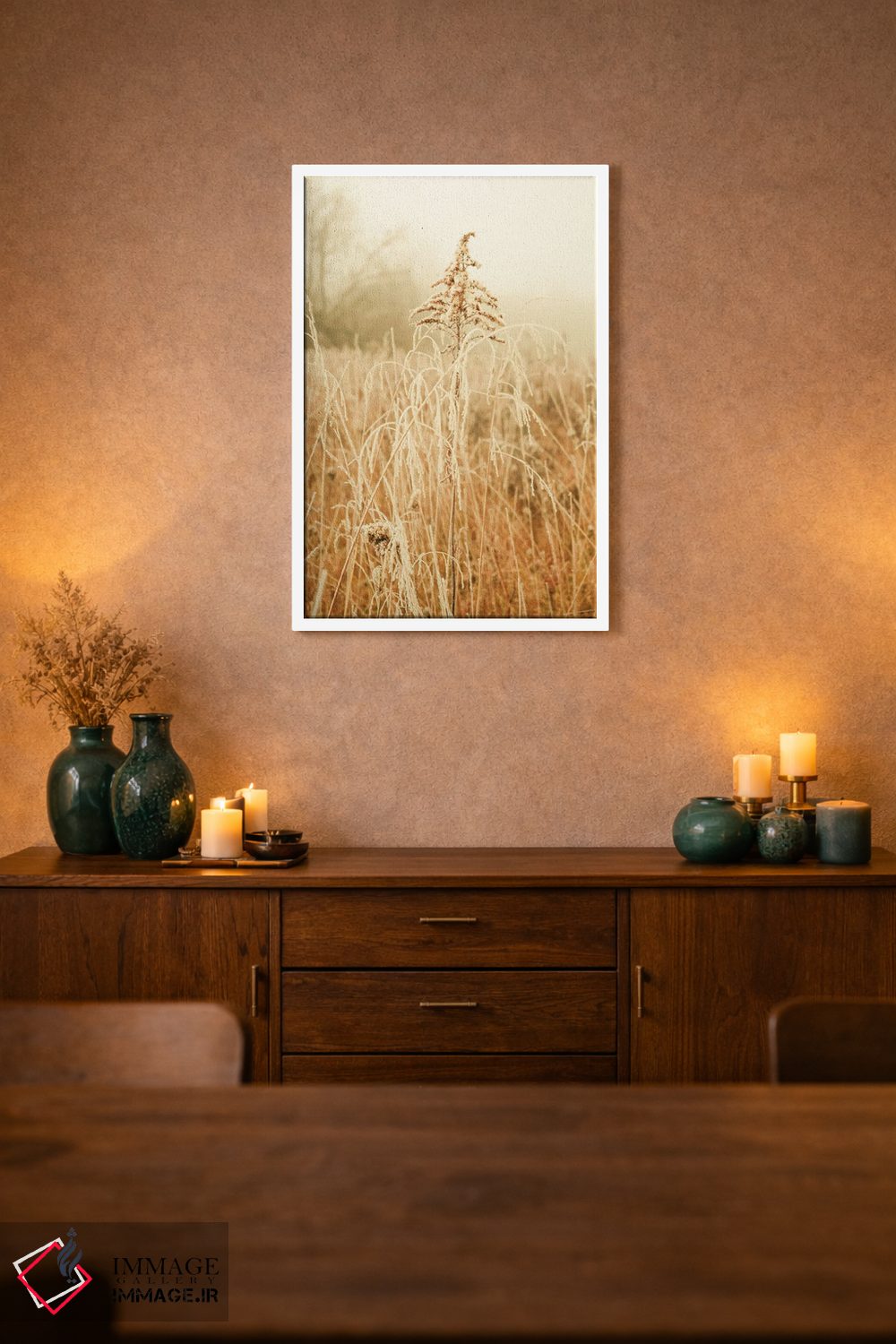 تابلو دکوراتیو زمستان شمالی III اثر اولیویا جوی سنت کلر - D1W