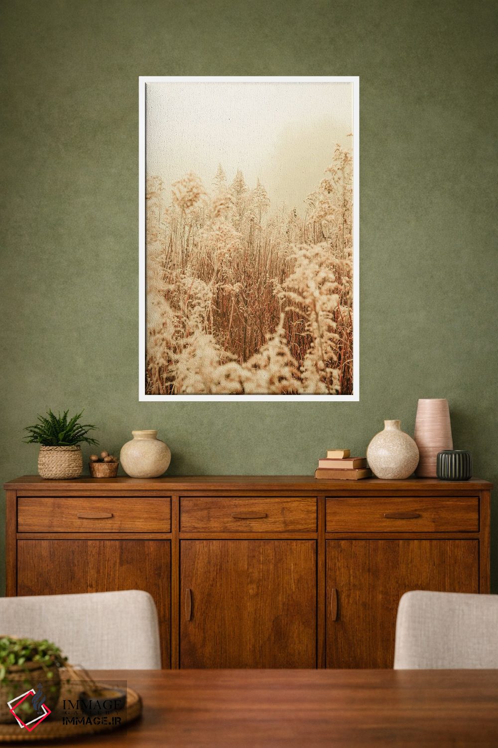 تابلو دکوراتیو زمستان شمالی I اثر اولیویا جوی سنت کلر - D1W