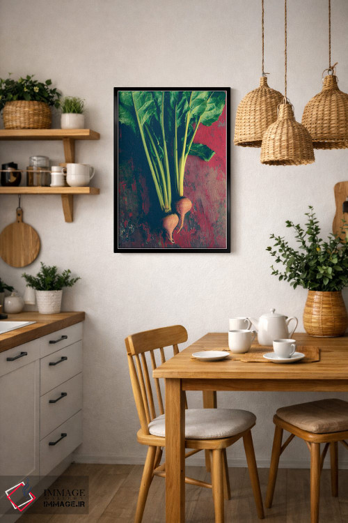 تابلو دکوراتیو از باغ تا سفره اثر اولیویا جوی سنت کلر - D6B