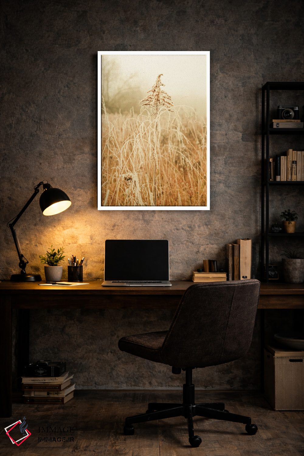 تابلو دکوراتیو زمستان شمالی III اثر اولیویا جوی سنت کلر - D6W