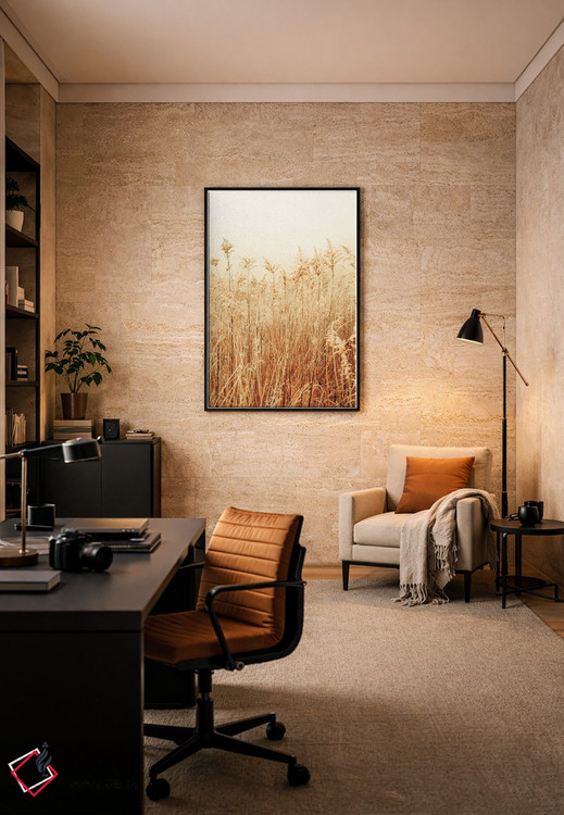 تابلو دکوراتیو زمستان شمالی II اثر اولیویا جوی سنت کلر - D6B