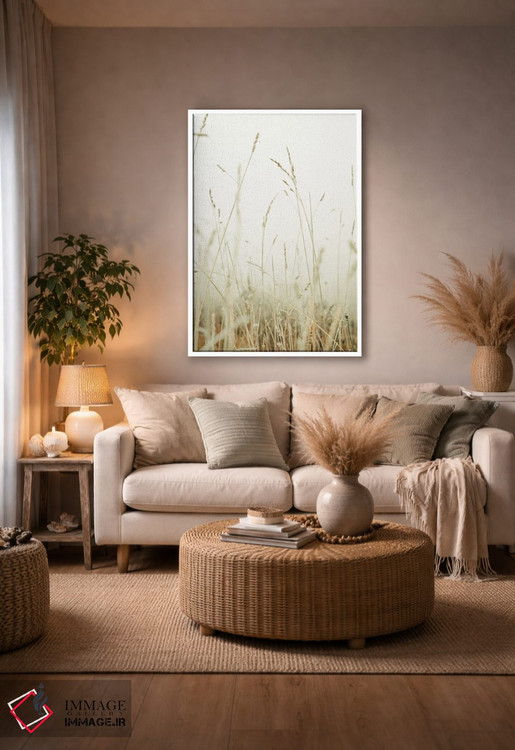 تابلو مدرن مزرعه زمستانی II اثر اولیویا جوی سنت کلر - D4W