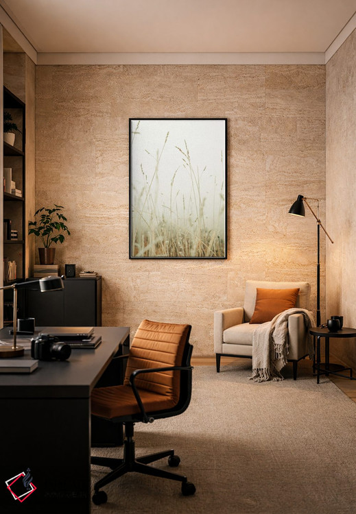 تابلو مدرن مزرعه زمستانی II اثر اولیویا جوی سنت کلر - D6B