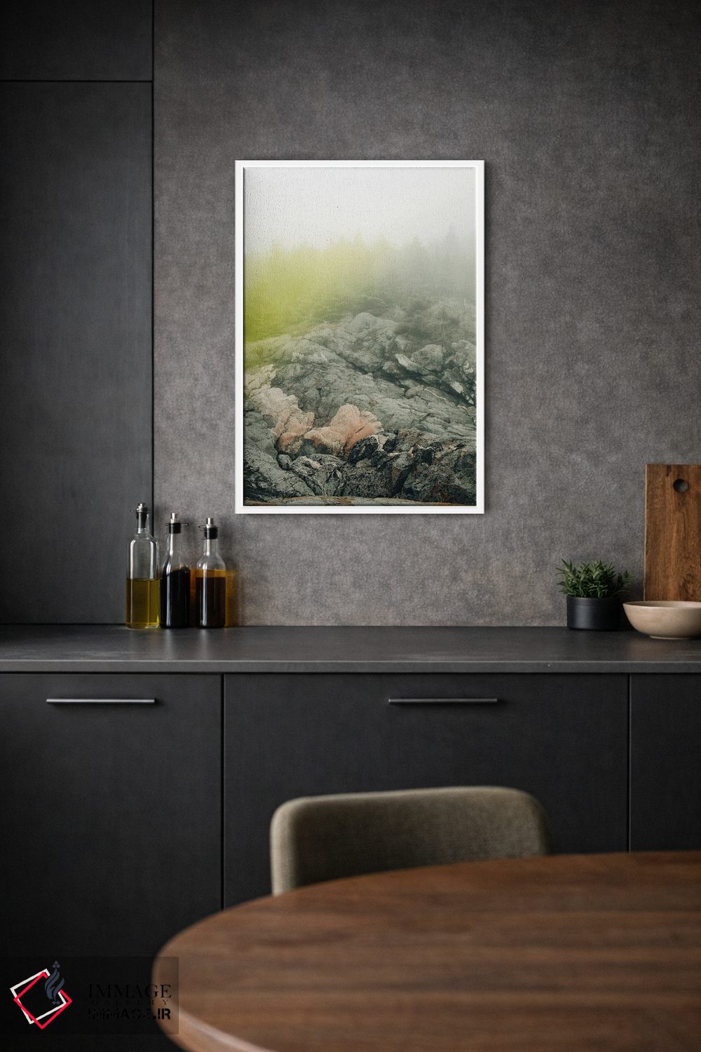 تابلو دکوراتیو صبح ساحلی اثر اولیویا جوی سنت کلر - D1W