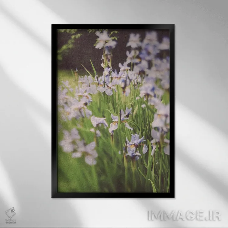 تابلو دکوراتیو مهمانی باغ II اثر اولیویا جوی سنت کلر - نمای قابدار مشکی