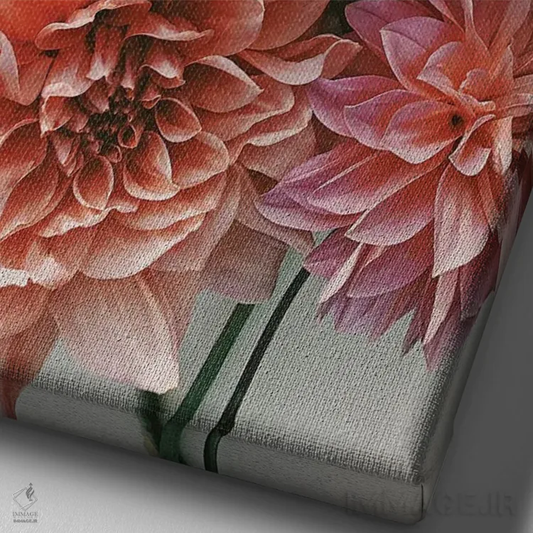 تابلو دکوراتیو قبیله ات را پیدا کن اثر اولیویا جوی سنت کلر - نمای نزدیک بافت بوم