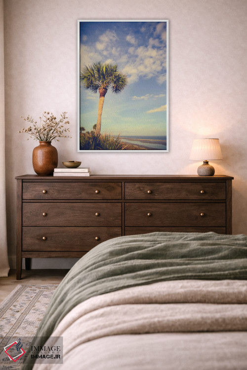 تابلو دکوراتیو بهشت نخل ها اثر اولیویا جوی سنت کلر - D3W