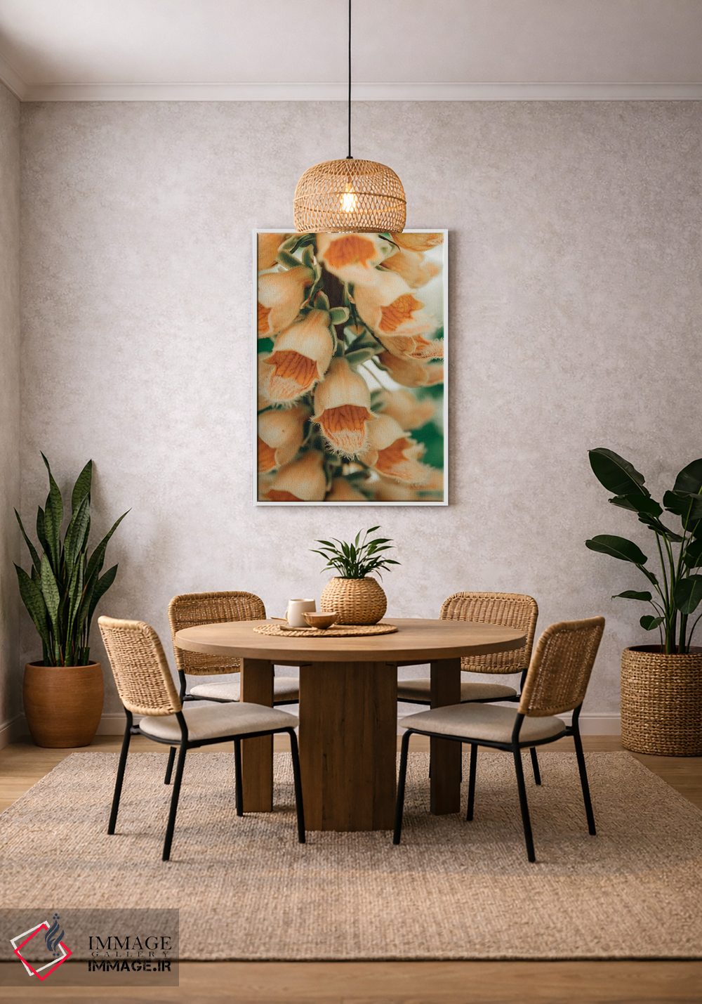 تابلو دکوراتیو نقاشی گیاه شناسی تابستانی III اثر اولیویا جوی سنت کلر - D2W