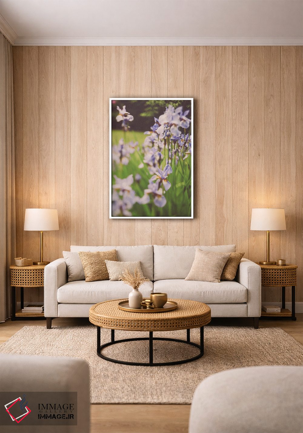 تابلو دکوراتیو مهمانی باغ I اثر اولیویا جوی سنت کلر - D1W