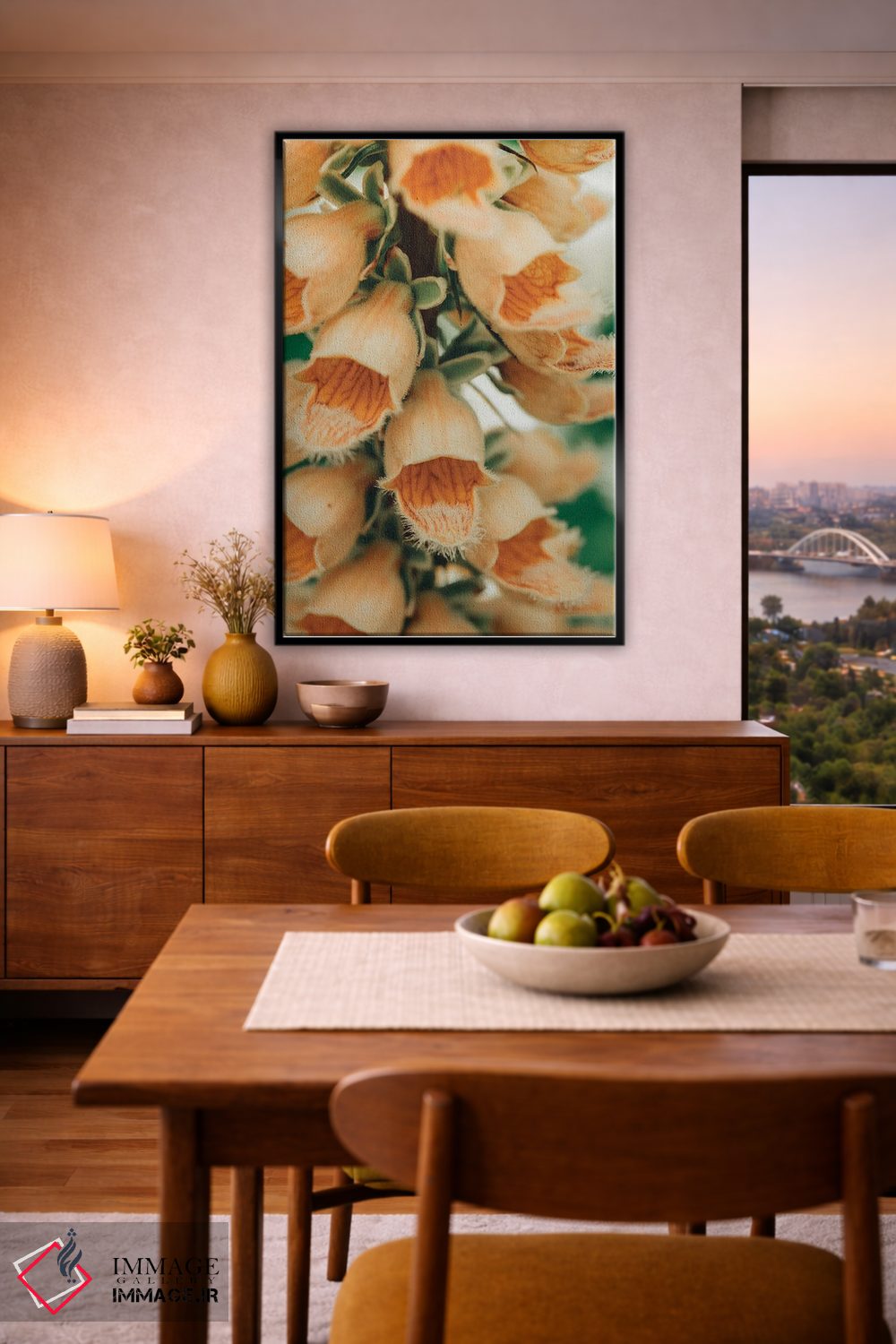 تابلو دکوراتیو نقاشی گیاه شناسی تابستانی III اثر اولیویا جوی سنت کلر - D5B