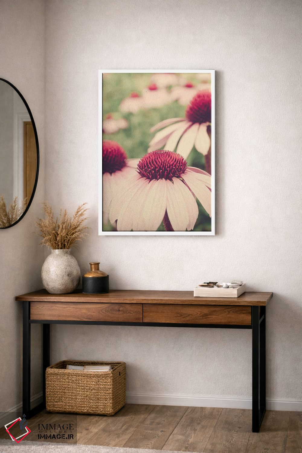 تابلو دکوراتیو نقاشی گیاه شناسی تابستانی I اثر اولیویا جوی سنت کلر - D3W