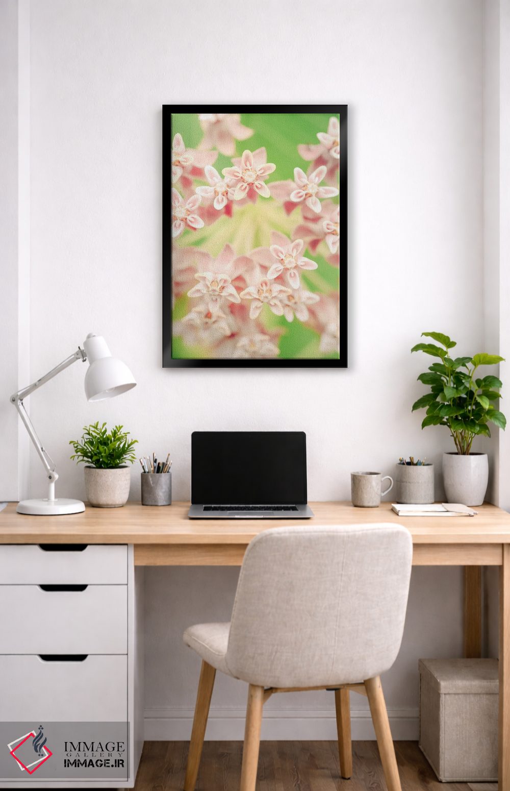 تابلو دکوراتیو نقاشی گیاه شناسی تابستانی II اثر اولیویا جوی سنت کلر - D5B