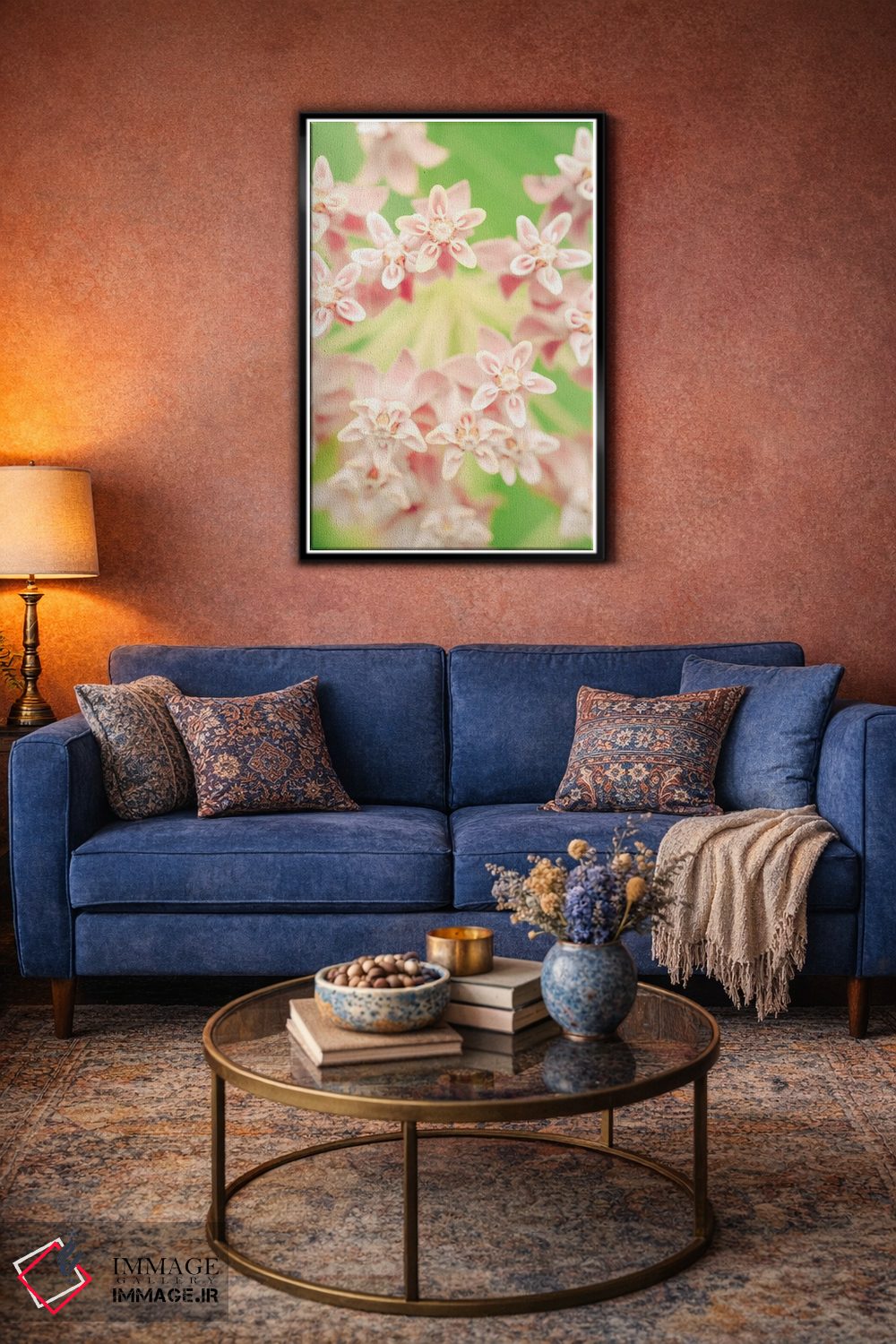 تابلو دکوراتیو نقاشی گیاه شناسی تابستانی II اثر اولیویا جوی سنت کلر - D4B