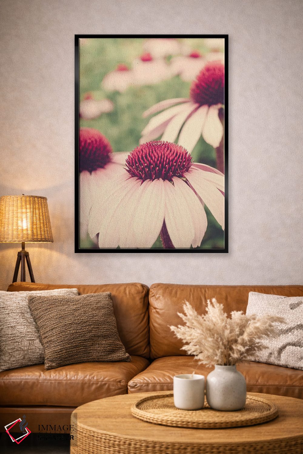 تابلو دکوراتیو نقاشی گیاه شناسی تابستانی I اثر اولیویا جوی سنت کلر - D5B