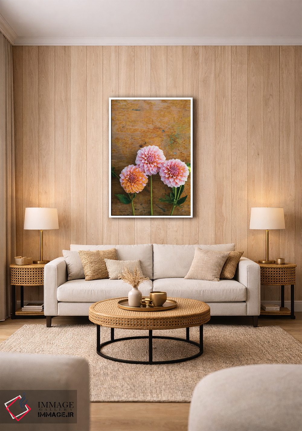 تابلو دکوراتیو حال وهوای پاییزی I اثر اولیویا جوی سنت کلر - D1W