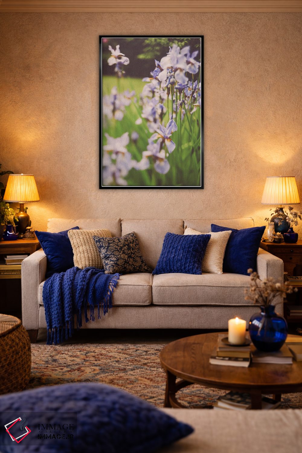 تابلو دکوراتیو مهمانی باغ I اثر اولیویا جوی سنت کلر - D6B