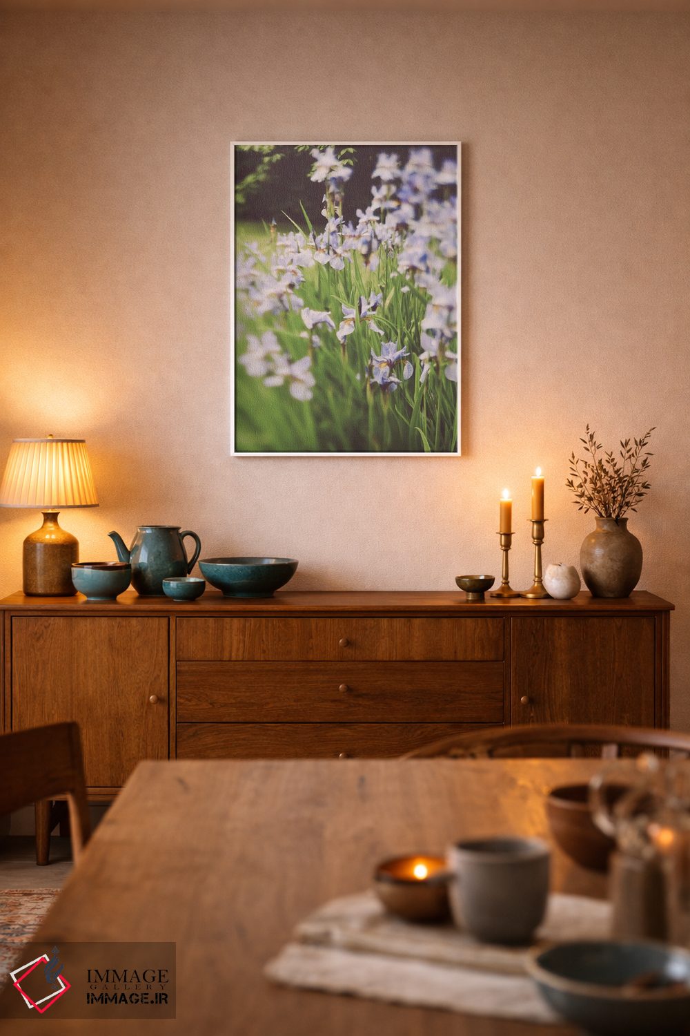 تابلو دکوراتیو مهمانی باغ II اثر اولیویا جوی سنت کلر - D5W