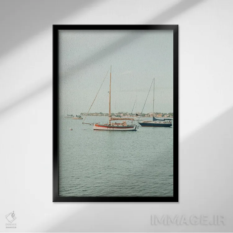 تابلو دکوراتیو ماجراجویی ناشناخته اثر اولیویا جوی سنت کلر - نمای قابدار مشکی