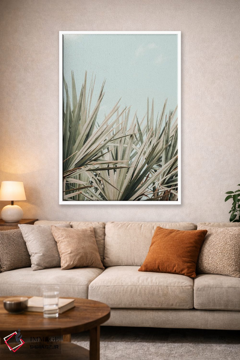 تابلو دکوراتیو صبح استوایی اثر اولیویا جوی سنت کلر - D1W