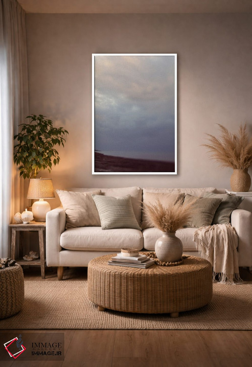 تابلو دکوراتیو طوفان در افق اثر اولیویا جوی سنت کلر - D3W