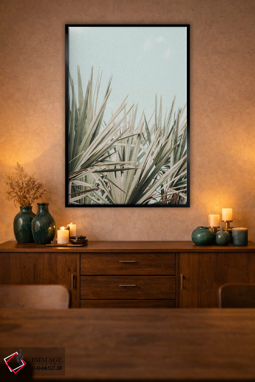 تابلو دکوراتیو صبح استوایی اثر اولیویا جوی سنت کلر - D2B