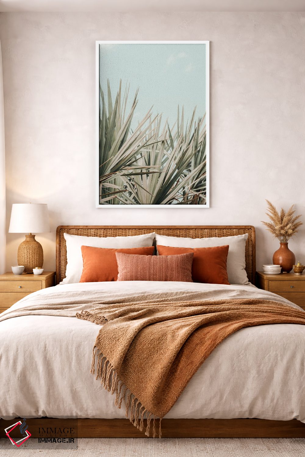 تابلو دکوراتیو صبح استوایی اثر اولیویا جوی سنت کلر - D4W