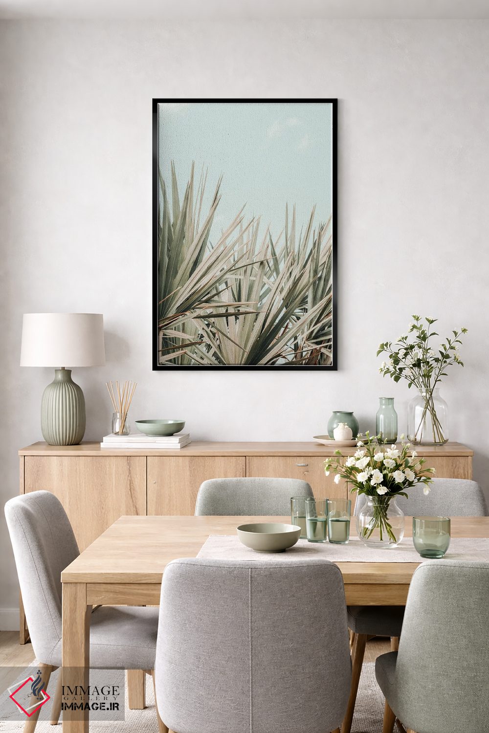 تابلو دکوراتیو صبح استوایی اثر اولیویا جوی سنت کلر - D6B