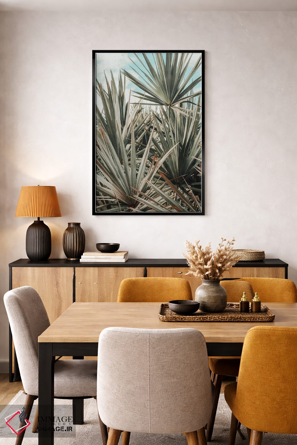 تابلو دکوراتیو صبح در ساحل اثر اولیویا جوی سنت کلر - D6B