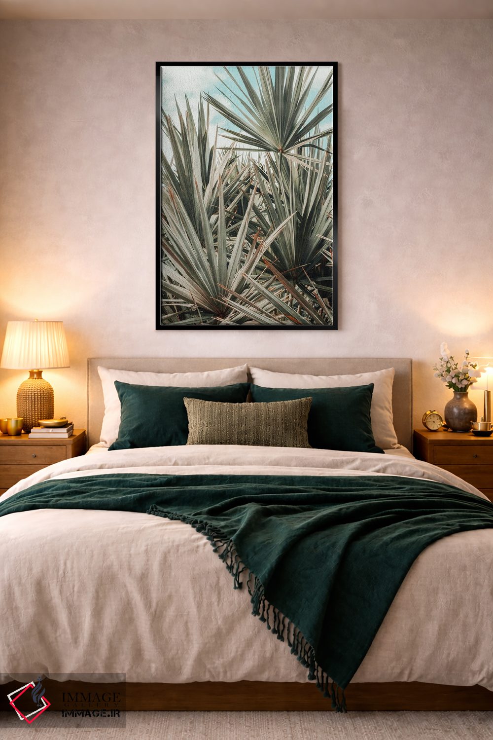 تابلو دکوراتیو صبح در ساحل اثر اولیویا جوی سنت کلر - D4B