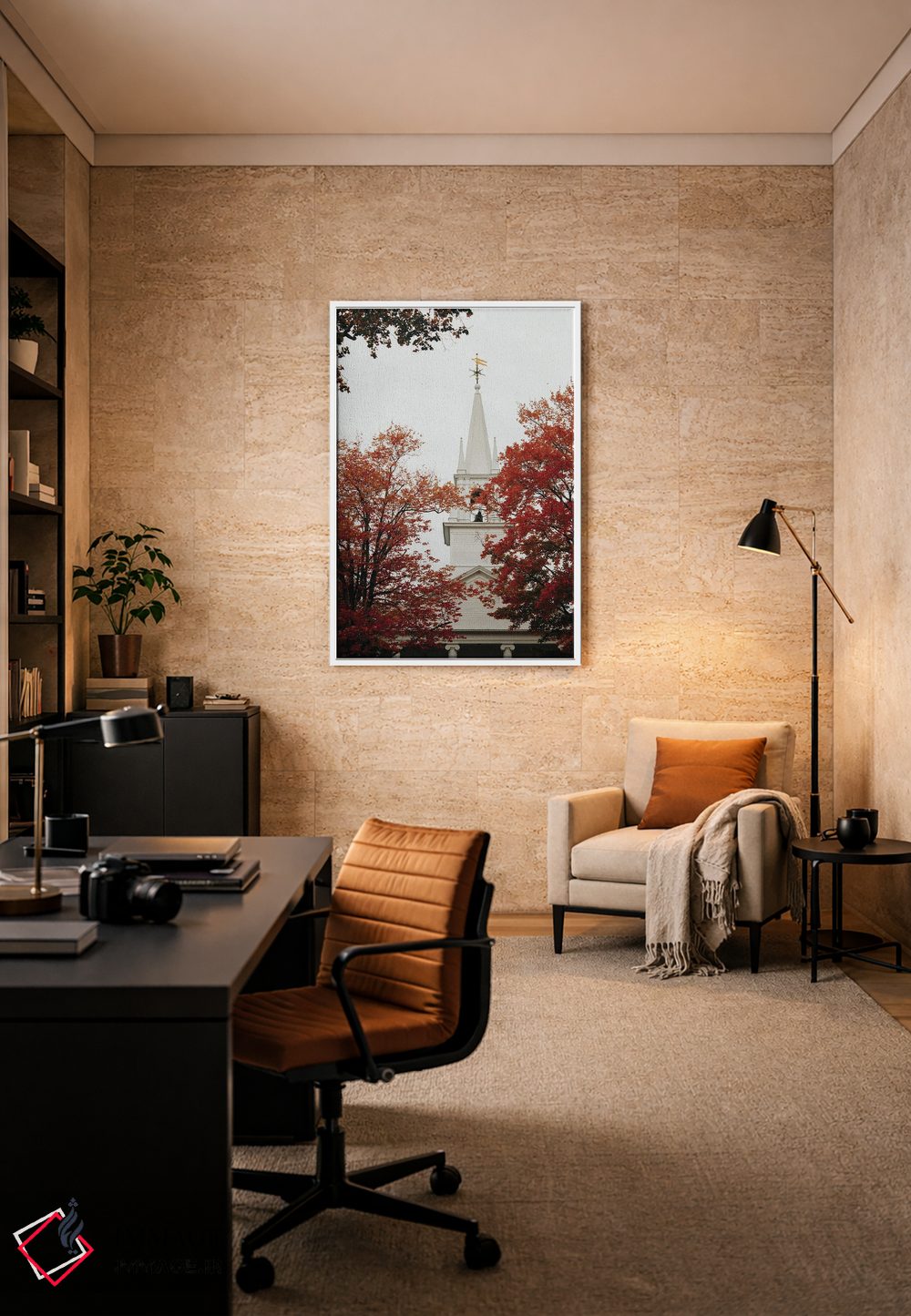 تابلو دکوراتیو پاییز در مین اثر اولیویا جوی سنت کلر - D6W