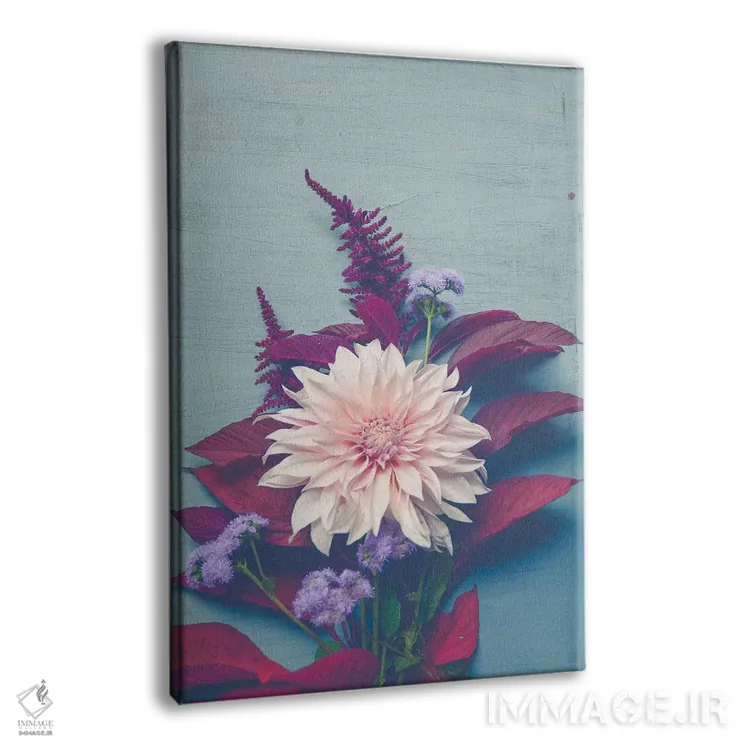 تابلو دکوراتیو گل های پاییزی اثر اولیویا جوی سنت کلر - نمای پرسپکتیو محصول