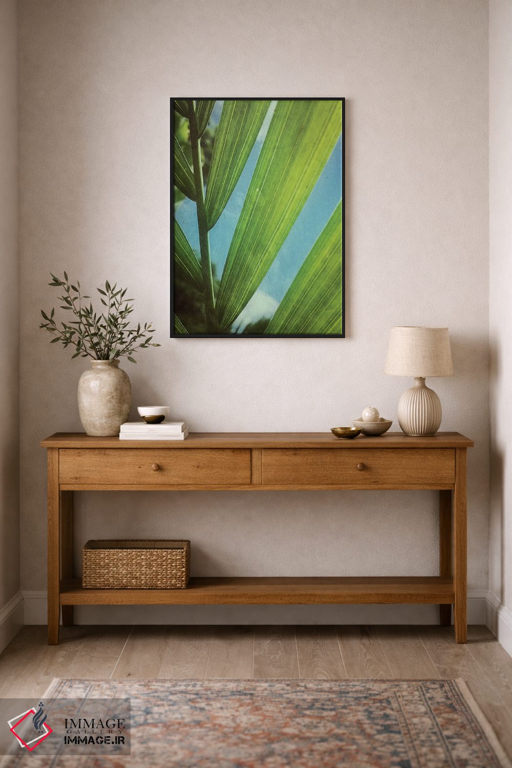 تابلو دکوراتیو چشم اندازی گرمسیری اثر اولیویا جوی سنت کلر - D1B