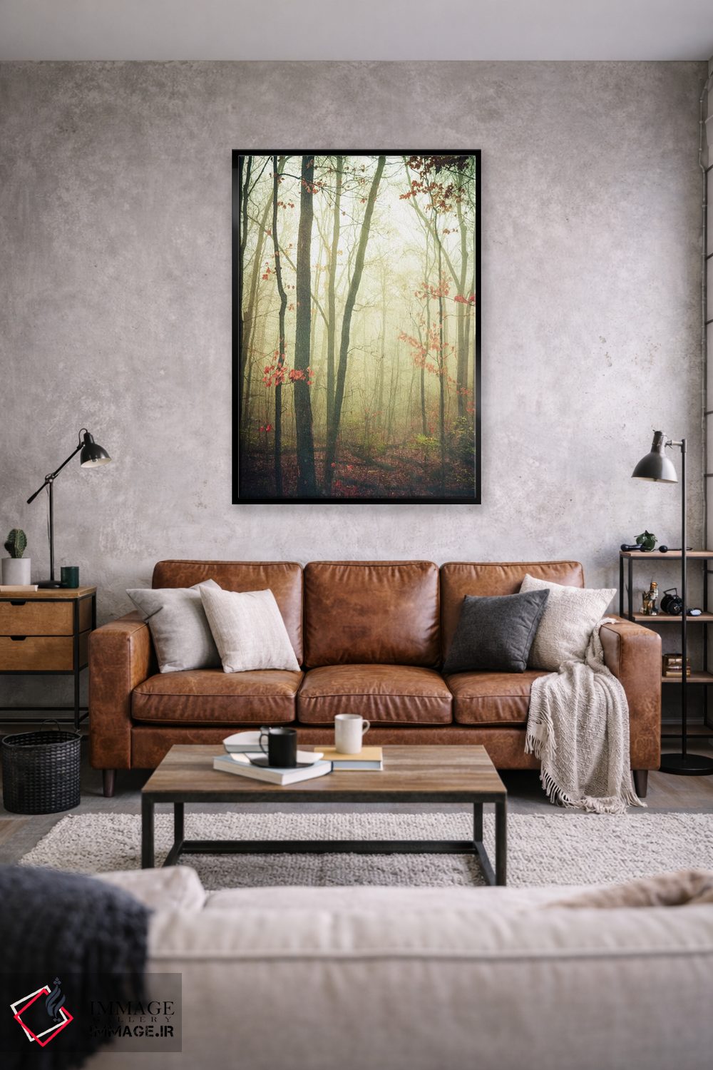 تابلو دکوراتیو Dark, And Deep" اثر اولیویا جوی سنت کلر - D1B