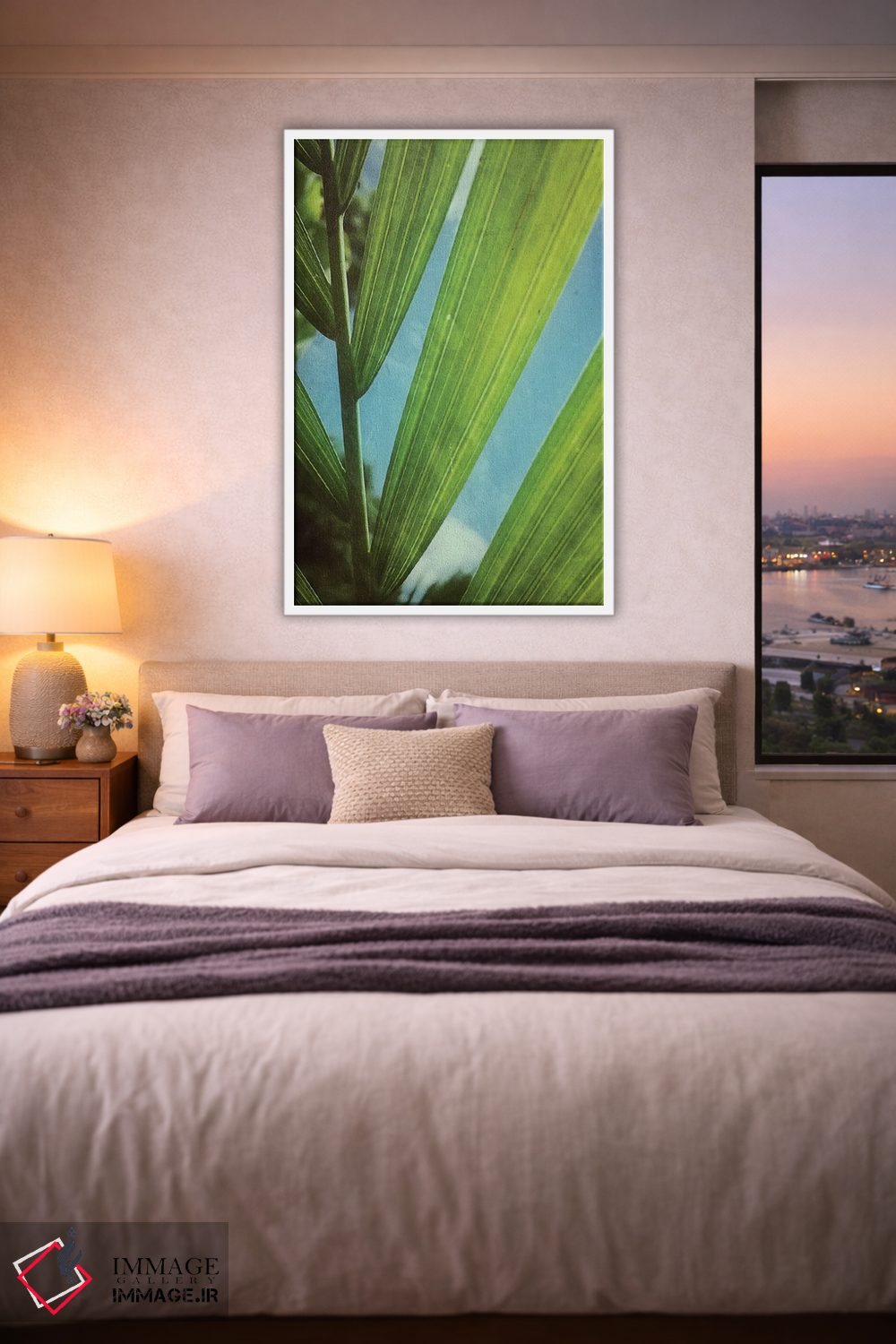 تابلو دکوراتیو چشم اندازی گرمسیری اثر اولیویا جوی سنت کلر - D3W