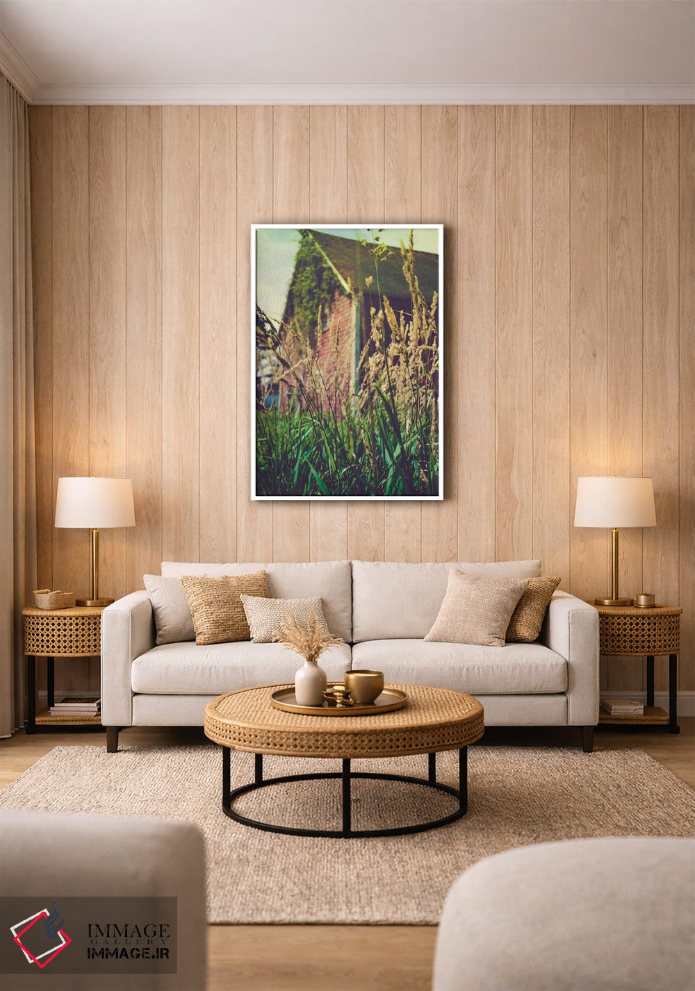 تابلو مدرن انبار فراموش شده اثر اولیویا جوی سنت کلر - D1W