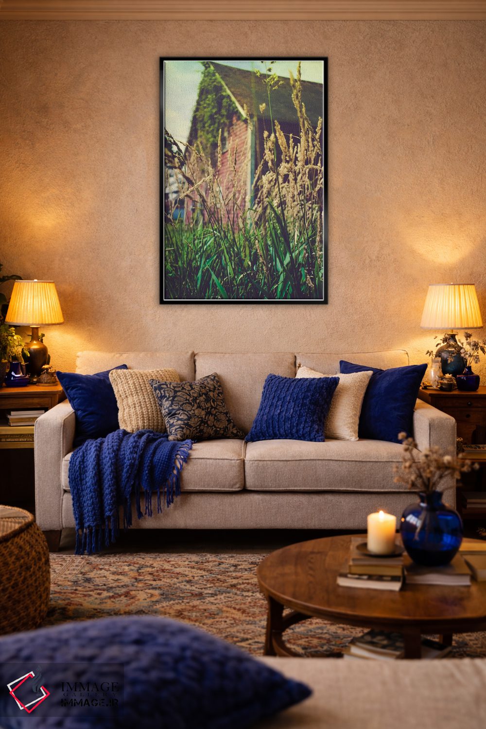 تابلو مدرن انبار فراموش شده اثر اولیویا جوی سنت کلر - D6B