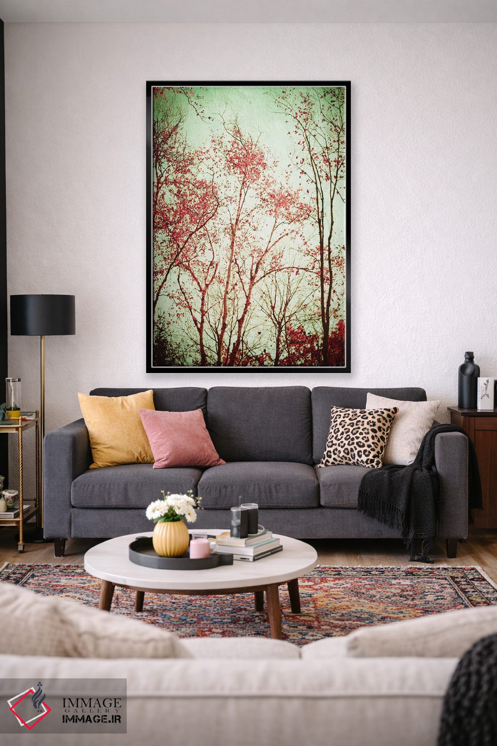 تابلو دکوراتیو پاییز در میشیگان اثر اولیویا جوی سنت کلر - D2B