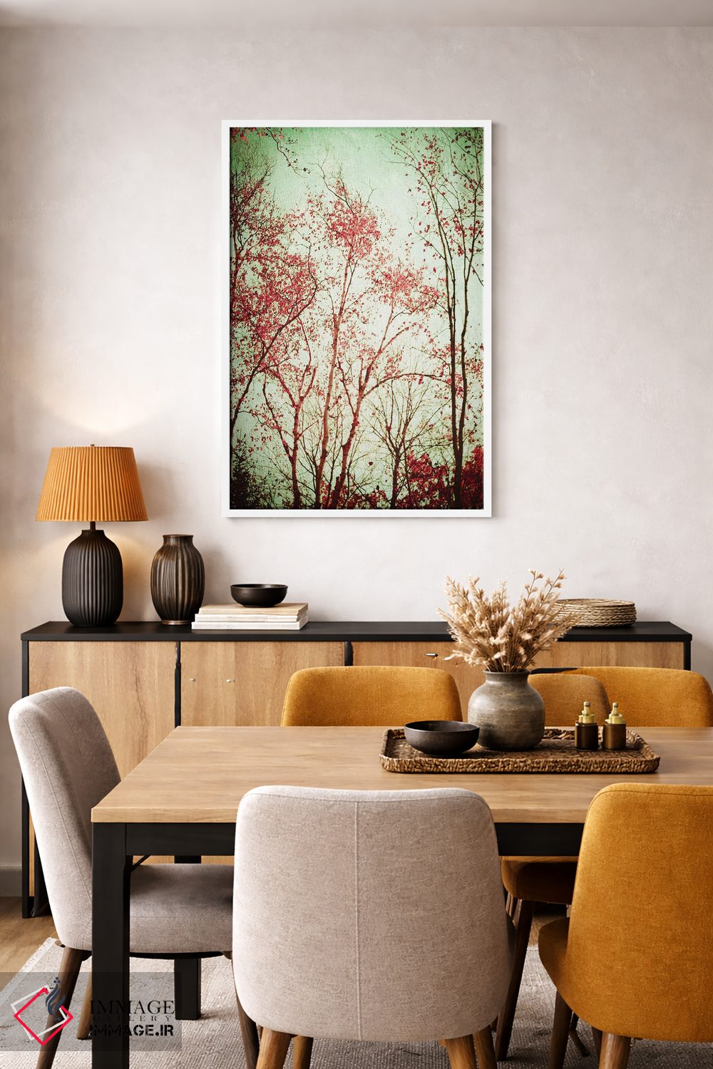 تابلو دکوراتیو پاییز در میشیگان اثر اولیویا جوی سنت کلر - D4W