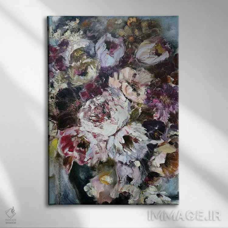 تابلو دکوراتیو حسی بی زمان اثر اوکسانا پترووا - نمای روبهرو روی دیوار