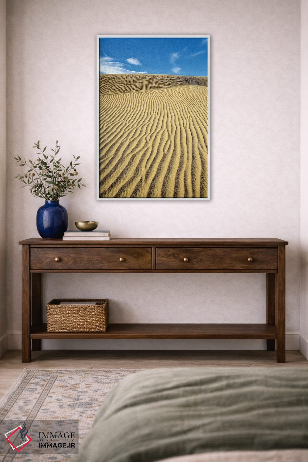 تابلو دکوراتیو California, Death Valley, Ripples in the sand, Mesquite Flat S… اثر کوین اوک - D2W