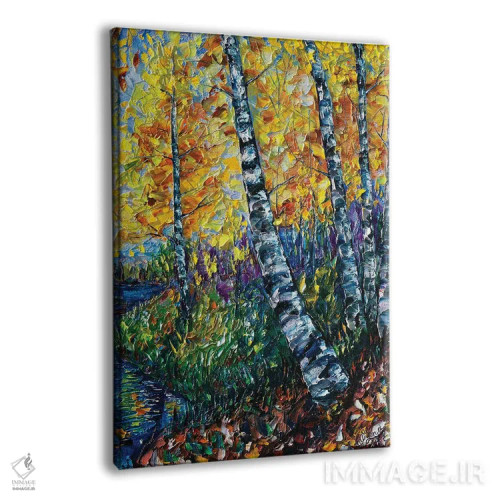 تابلو دکوراتیو نقاشی منظره کلرادو اثر اولنا آرت - نمای پرسپکتیو محصول