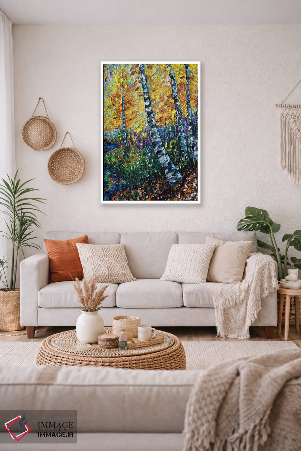 تابلو دکوراتیو نقاشی منظره کلرادو اثر اولنا آرت - D2W