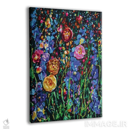 تابلو دکوراتیو مسیر باغ اثر اولنا آرت - نمای پرسپکتیو محصول