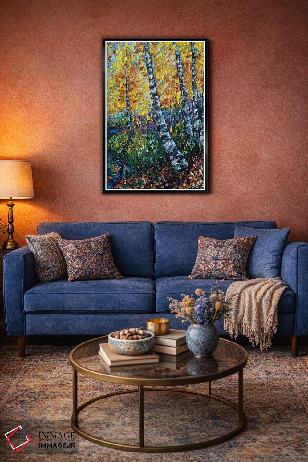 تابلو دکوراتیو نقاشی منظره کلرادو اثر اولنا آرت - D4B