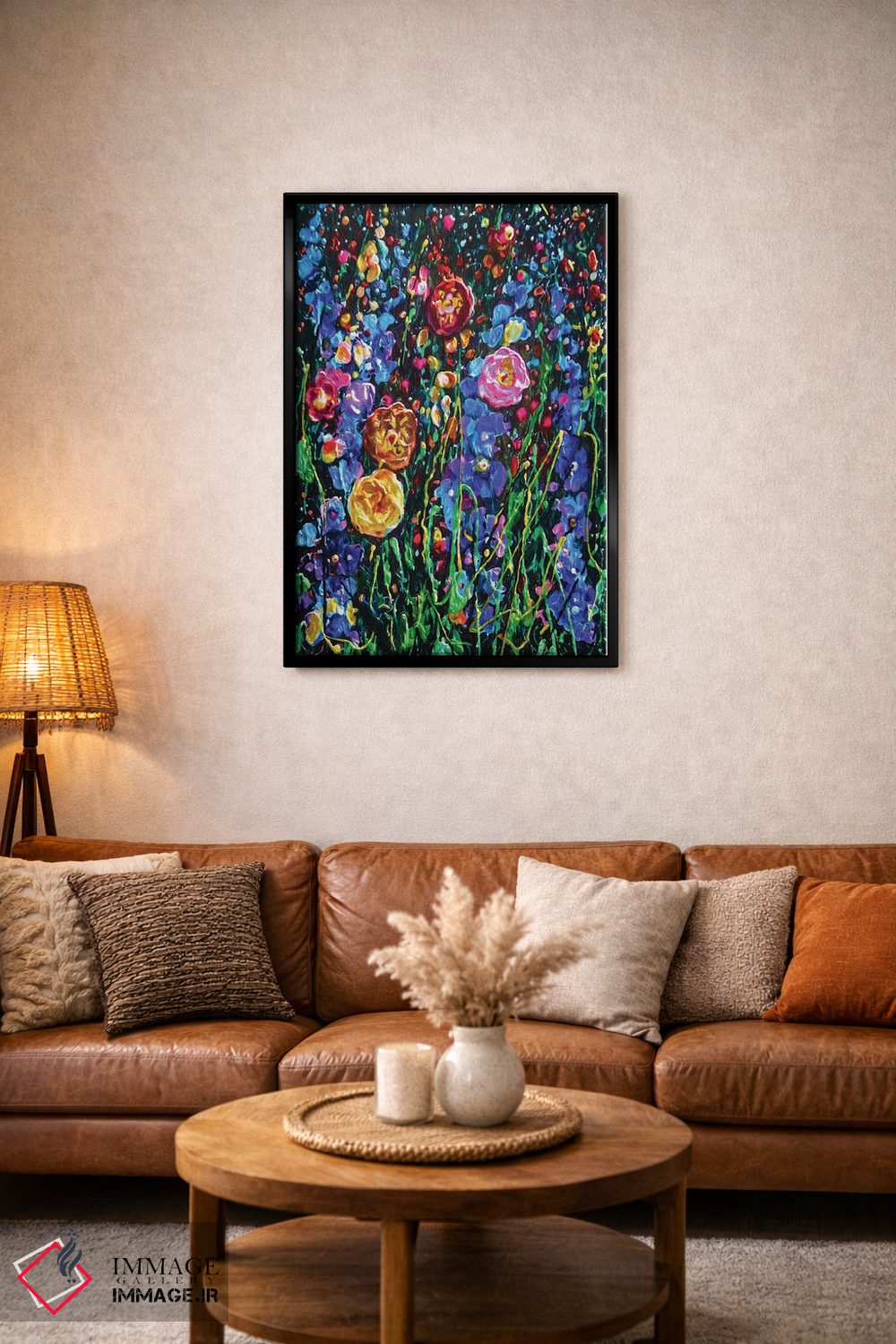 تابلو دکوراتیو مسیر باغ اثر اولنا آرت - D2B