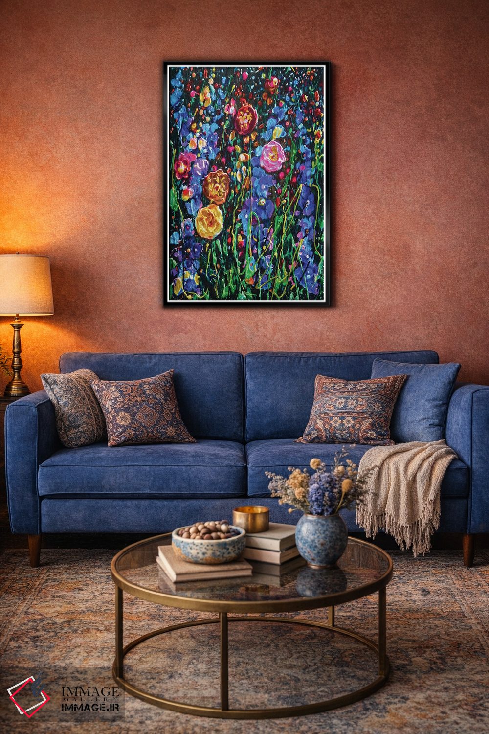 تابلو دکوراتیو مسیر باغ اثر اولنا آرت - D3B