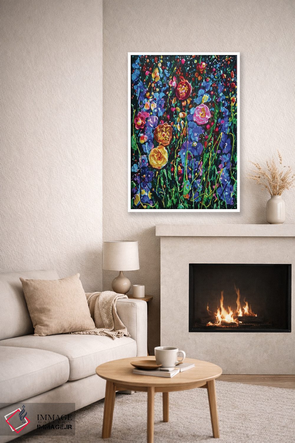 تابلو دکوراتیو مسیر باغ اثر اولنا آرت - D6W